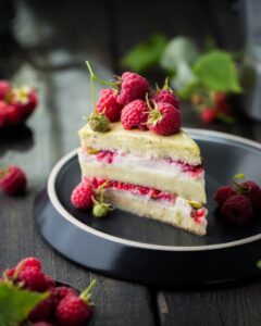 Tarte aux fruits (part)